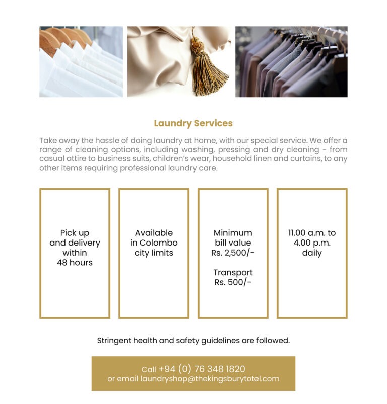 Laundry Services In Colombo Laundry Services Near Me