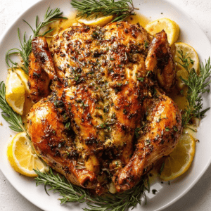 Herb & Garlic Whole Roast Chicken (1.8 Kg)