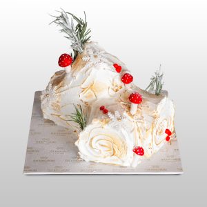 White Forest Yule Log 1kg. December 2025