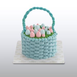 Easter Basket Ribbon Cake