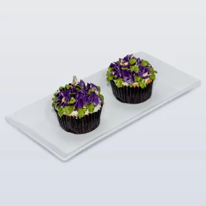 Decadent Petals Chocolate Cup Cake
