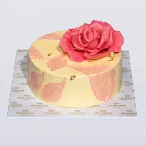 Sovereign Rose Vanilla Cake